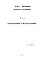 Research Papers 'Mikroekonomika un makroekonomika', 1.