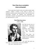 Research Papers 'Žana Žaka Ruso svarīgākās idejas pedagoģijā', 1.