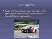 Presentations 'Auto sports', 3.