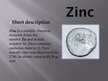 Presentations 'Zinc and Lead', 4.