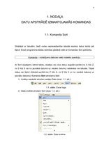 Research Papers 'Datu apstrāde programmā MS Excel', 4.