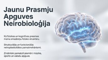 Presentations 'Jaunu prasmju apguves neirobioloģija', 1.