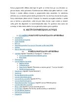 Research Papers 'Politisko partiju sistēma Latvijā, to dibināšanas kartība', 18.