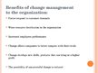 Presentations 'Change Management', 3.
