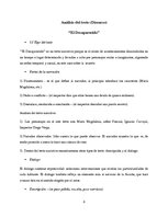 Summaries, Notes 'Análisis del Texto "El Desaparecido"', 3.