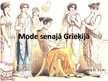 Presentations 'Mode Senajā Grieķijā', 1.