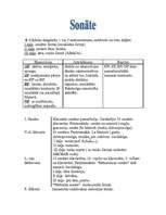 Summaries, Notes 'Svīta, sonāte, simfonija, opera, balets, kantāte un oratorija. J.S.Bahs', 2.