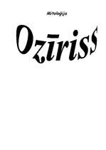 Research Papers 'Ozīriss', 1.