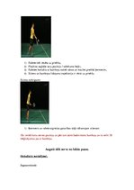 Summaries, Notes 'Badmintona mācīšana un pilnveidošana', 8.