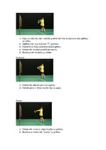 Summaries, Notes 'Badmintona mācīšana un pilnveidošana', 11.