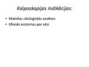 Presentations 'Izmeklēšanas metodes ginekoloģijā', 24.