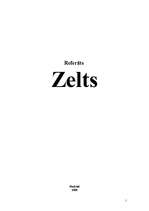 Summaries, Notes 'Zelts', 1.