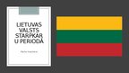 Presentations 'Lietuvas valsts starpkaru periodā', 1.