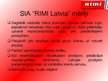Presentations 'Reklāma un noieta stimulēšana SIA “RIMI Latvia"', 3.