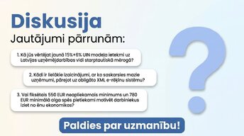 Presentations 'Kā uzņēmējam nekļūdīties ar nodokļiem Latvijā 2026. gadā', 15.