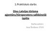 Presentations 'Divu Latvijas tūrisma aģentūru/tūroperatoru salīdzinošā izpēte', 1.