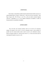 Term Papers 'Ekstrēmu uzdevumu risināšanas elemetārās metodes', 2.