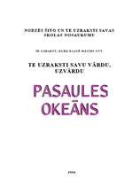 Research Papers 'Pasaules okeāns', 1.