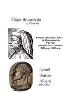 Research Papers 'Filipo Brunelleski un Leons Batista Alberti', 1.