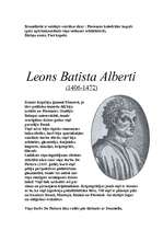 Research Papers 'Filipo Brunelleski un Leons Batista Alberti', 5.