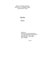 Research Papers 'Tauta', 1.