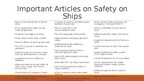 Presentations 'Personal safety on ships', 9.