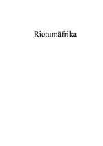 Research Papers 'Rietumāfrika', 1.