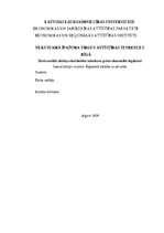 Term Papers 'Nekustamā īpašuma tirgus attīstības tendences Rīgā', 1.