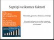 Presentations 'Septiņi veiksmes faktori sociālās uzņēmējdarbības stratēģijā', 3.