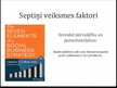 Presentations 'Septiņi veiksmes faktori sociālās uzņēmējdarbības stratēģijā', 7.