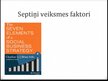 Presentations 'Septiņi veiksmes faktori sociālās uzņēmējdarbības stratēģijā', 10.