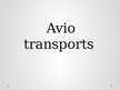 Presentations 'Avio transports Latvijā', 1.