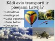 Presentations 'Avio transports Latvijā', 3.