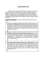 Research Papers 'Ģeopolitiskie riski', 1.