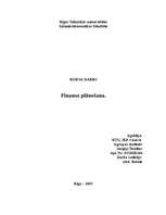 Research Papers 'Finanšu plānošana', 1.