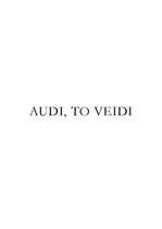 Research Papers 'Audi, to veidi', 1.