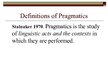 Presentations 'Pragmatics and Semantics. Linguistic. English', 9.