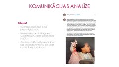 Presentations 'Inovatīvas sadarbības komunikācijas analīze: BALMAIN X BARBIE', 10.