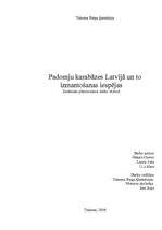Research Papers 'Padomju karabāzes Latvijā un to izmantošanas iespējas', 1.