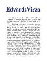 Summaries, Notes 'Edvarts Virza', 1.