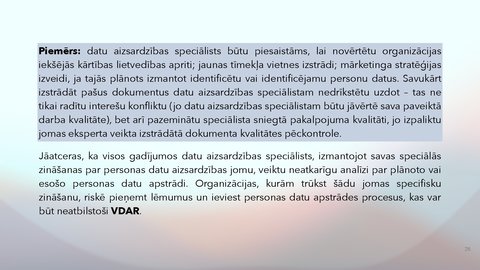 Presentations 'Fizisko personu datu apstrādes likums', 28.