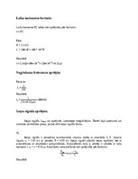 Summaries, Notes 'RC Integrējošās un diferencējošās ķēdes', 4.