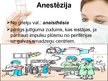 Presentations 'Anestēzija un ar to saistītās komplikācijas', 3.