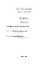 Essays 'Sīlenda', 1.