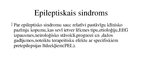 Presentations 'Epilepsija', 8.