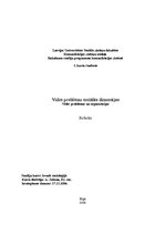 Research Papers 'Vides problēmu sociālās dimensijas: Vides problēmas un organizācijas', 1.