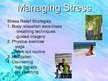 Presentations 'Stress Management', 12.