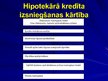 Presentations 'Hipotekārie kredīti Latvijā', 9.