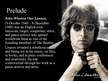 Presentations 'John Lennon', 2.