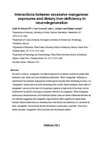 Research Papers 'Mangāns uzturfizioloģijā', 5.